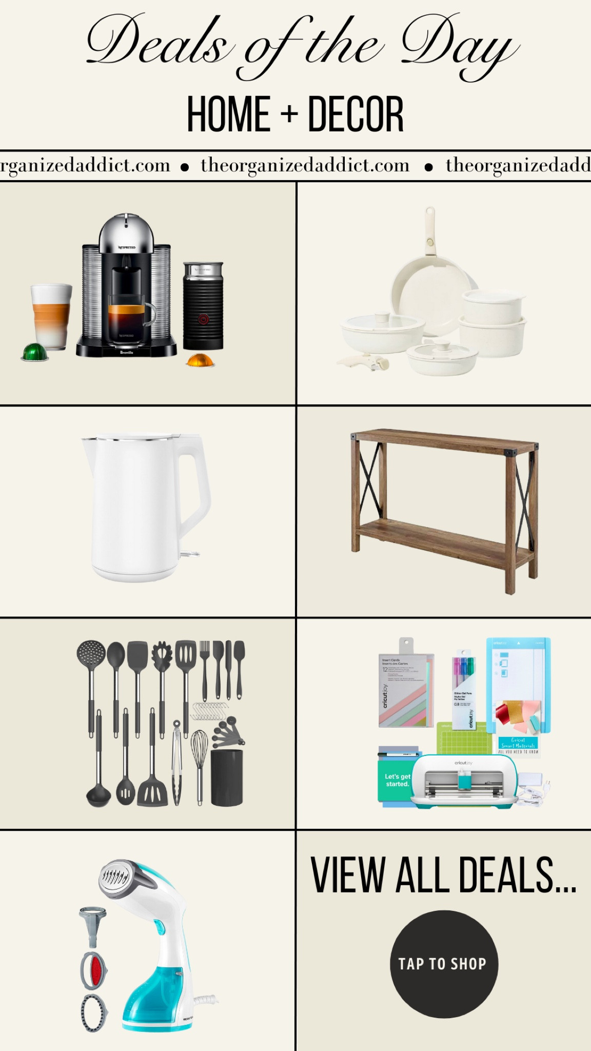 deals of the day: home + decor edition! view all on theorganizedaddict.com 🤍

#LTKFind #LTKhome #LTKsalealert