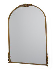 Gold Round Top Vanity Mirror | Marshalls