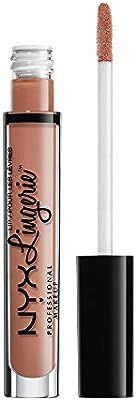 NYX PROFESSIONAL MAKEUP Lip Lingerie Matte Liquid Lipstick - Dusk To Dawn, Warm Beige Nude | Amazon (US)