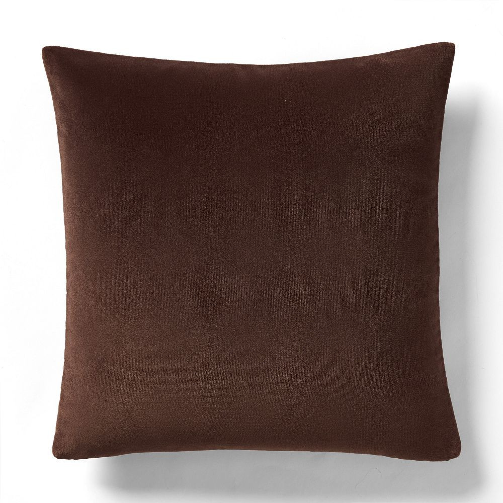 Solid Faux Mohair Pillow Cover | West Elm (US)