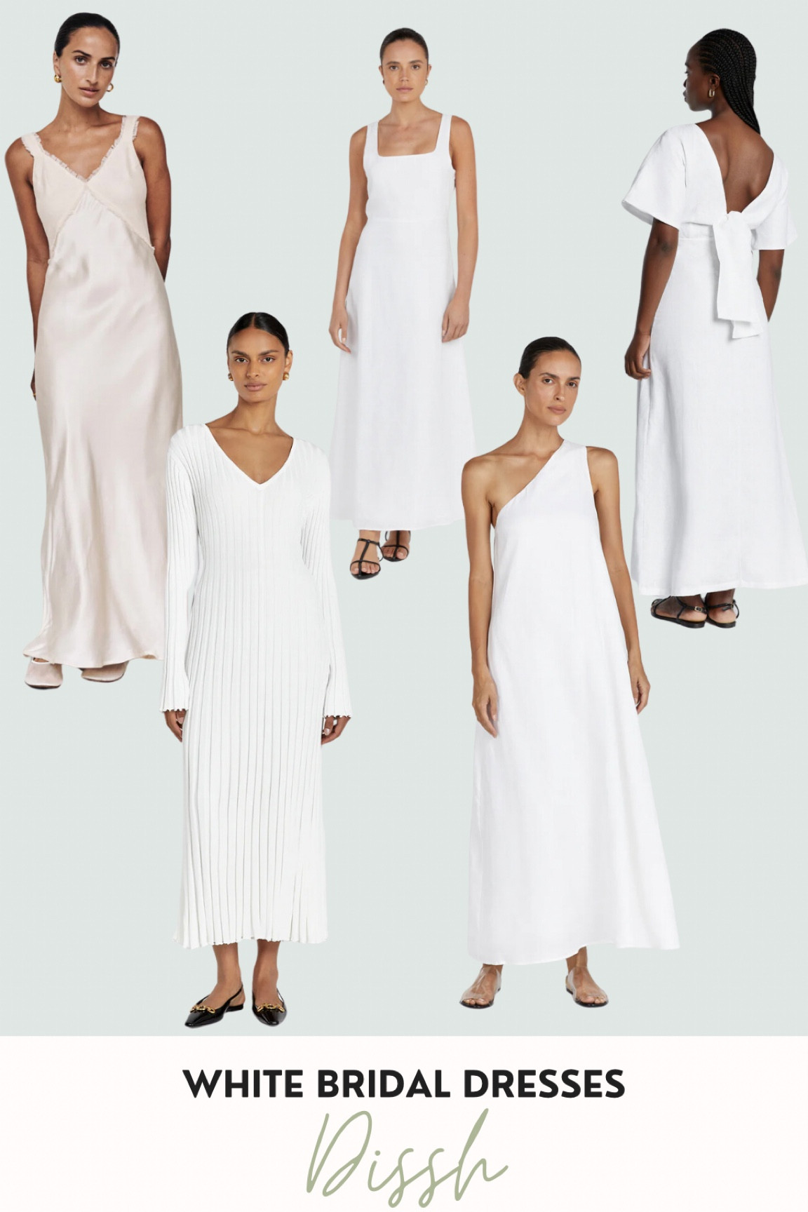 White dresses for all things bridal— shower, engagement pics, bach! These are all from DISSH

#LTKparties #LTKSeasonal #LTKwedding