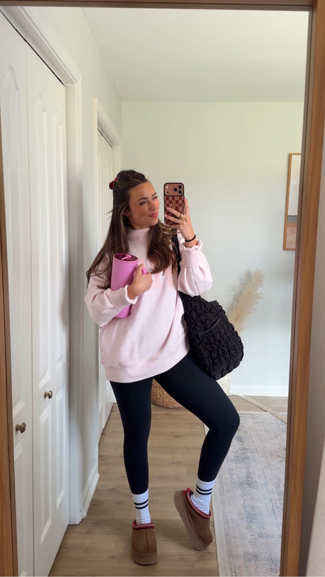 Grwm for Pilates 👑🩰 

#LTKdayinmylife #LTKSpringSale #LTKgrwm