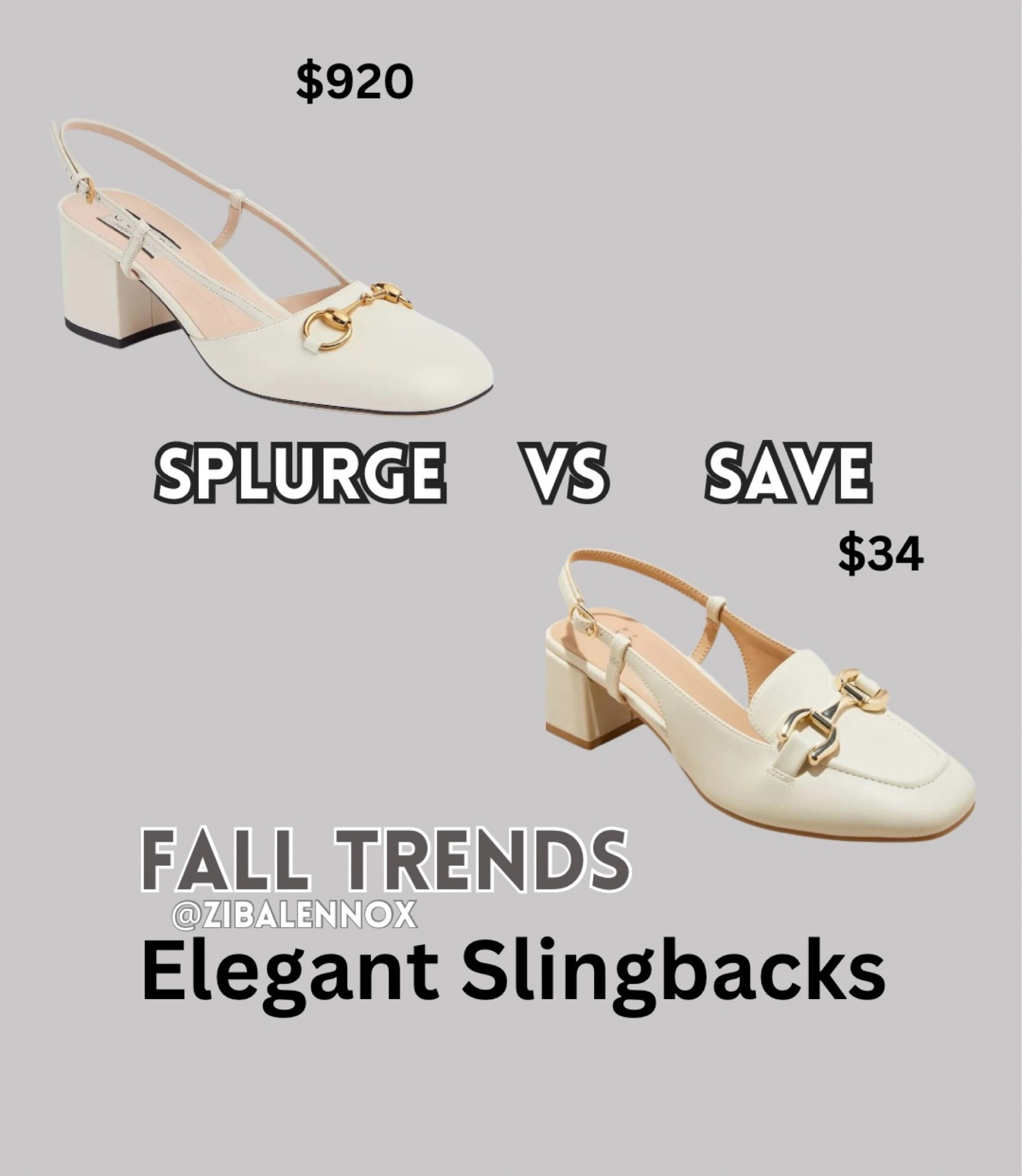 Slingback shoes are hot! These heeled loafer slingbacks go with so many outfits! Whether Gucci horsebit or Target style you’ll look chic and elegant! 

#LTKStyleTip #LTKFindsUnder50 #LTKShoeCrush