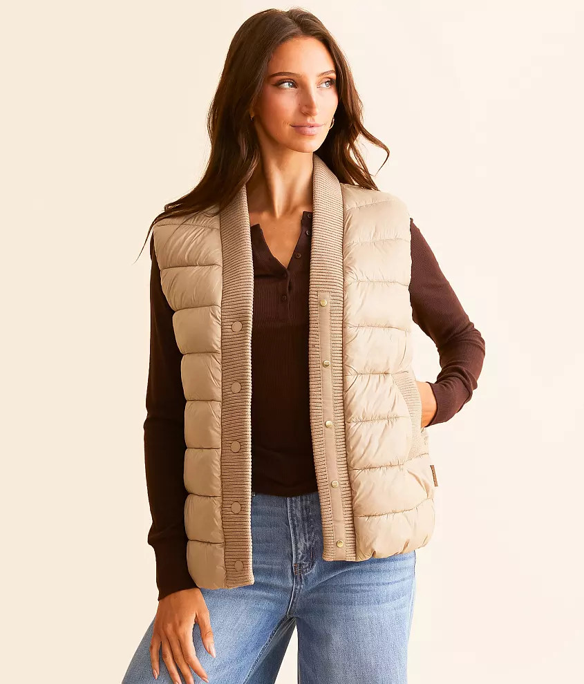 Colwyn Combo Puffer Vest | Buckle