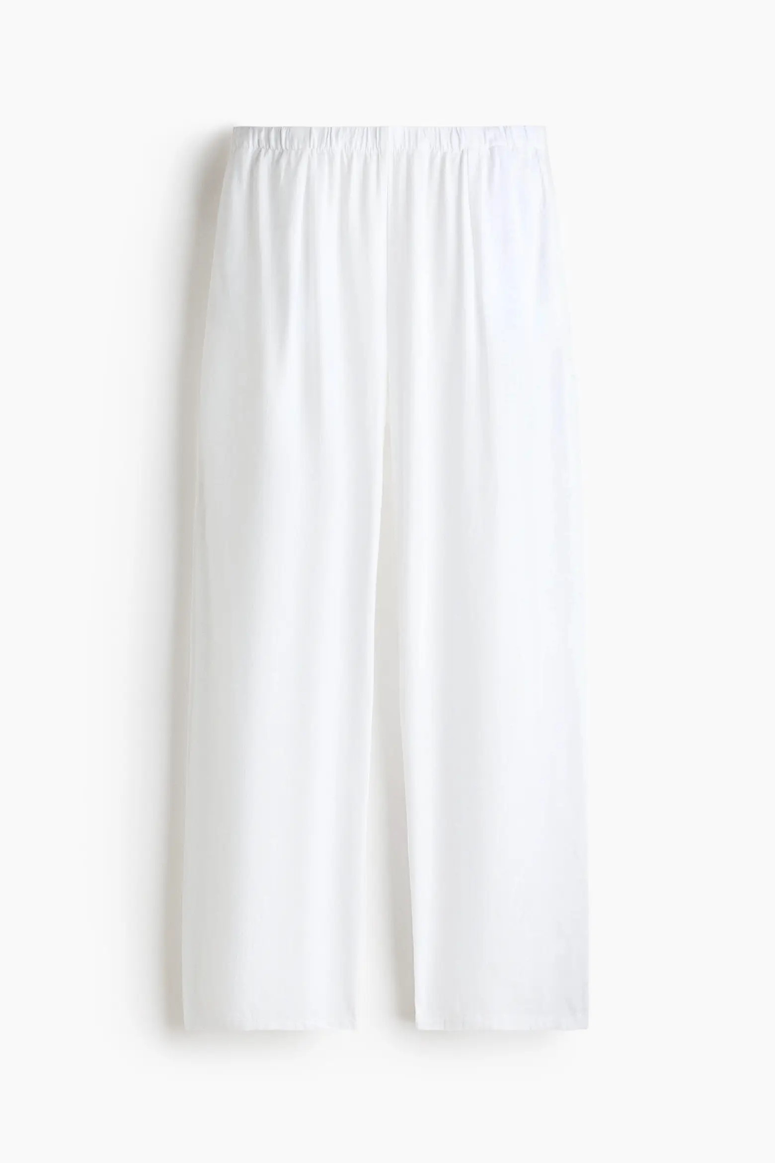 Wide Linen-blend Trousers (Women) | Nordstrom | Nordstrom
