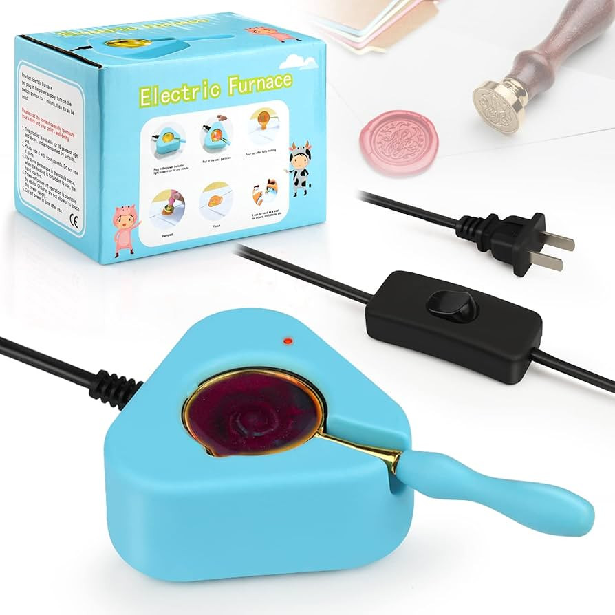 BABORUI Electric Wax Seal Warmer, Fast Melting Wax Seal Kit with Wax Seal Spoon and Tweezers for ... | Amazon (US)