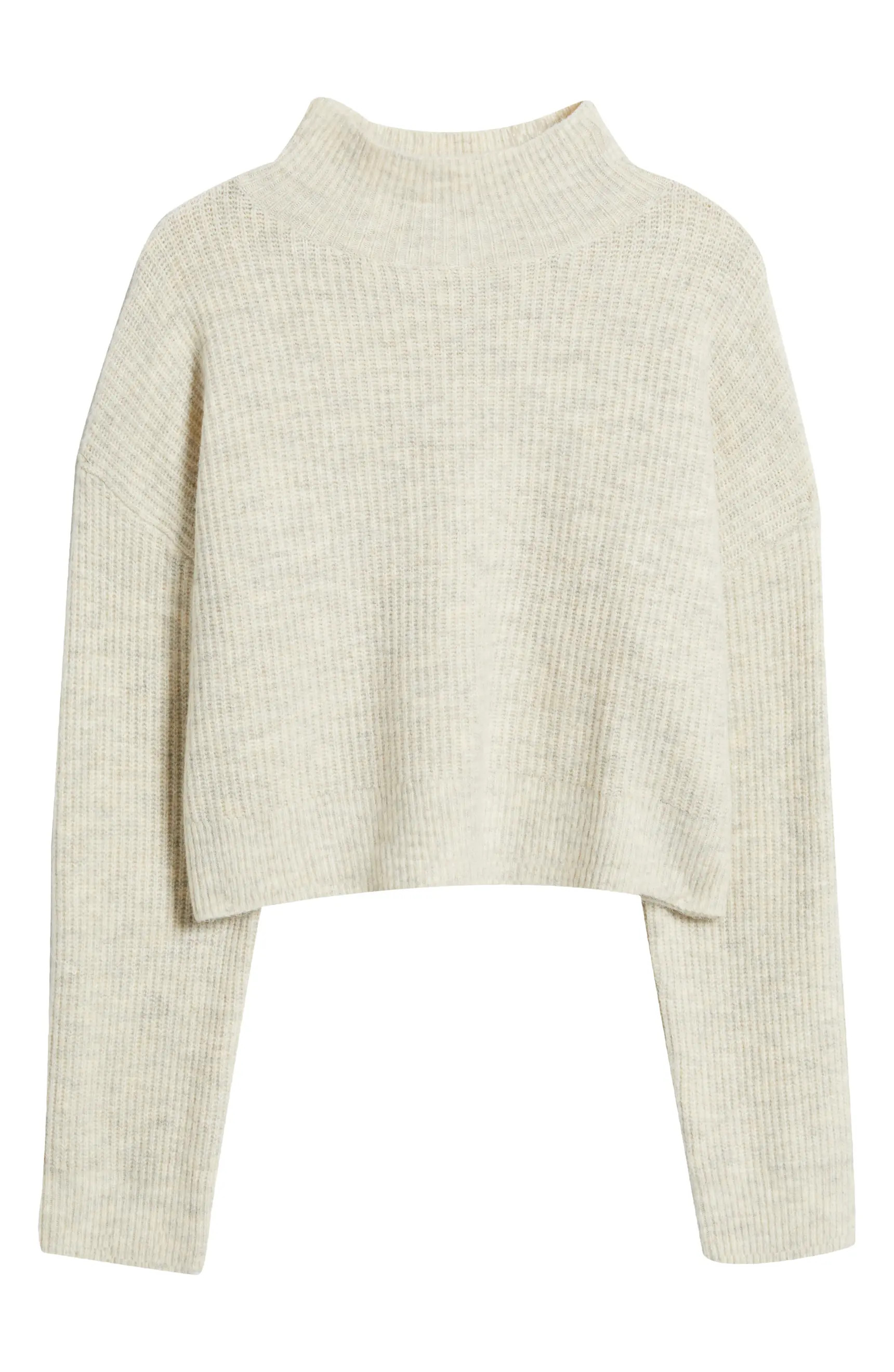 Oversize Cozy Mock Neck Sweater | Nordstrom