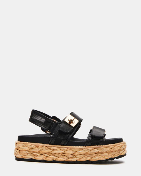 BIGMONA MESH BLACK LEATHER | Steve Madden (US)