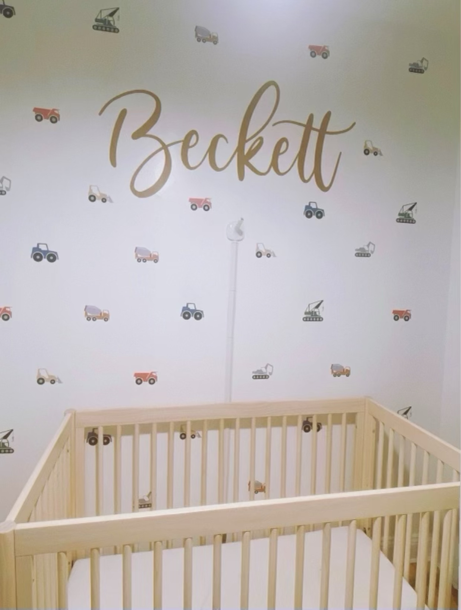 Obsessed with these decals we got for my two-year-old’s room. Completely transformed his nursery. #decals #nursery #trucks #twoyearold #toddler #toddlerroom #kidroom

#LTKhome #LTKkids #LTKbaby