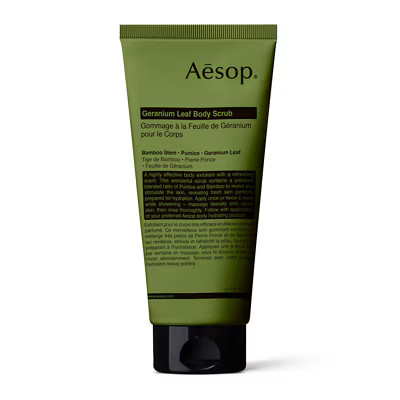 Aesop Geranium Leaf Body Scrub 180ml | Sephora UK