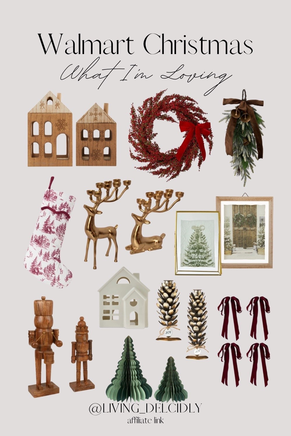 What I’m loving from the holiday collection at Walmart✨

Christmas Decor | Holiday Decor

#LTKHoliday #LTKHome #LTKSeasonal