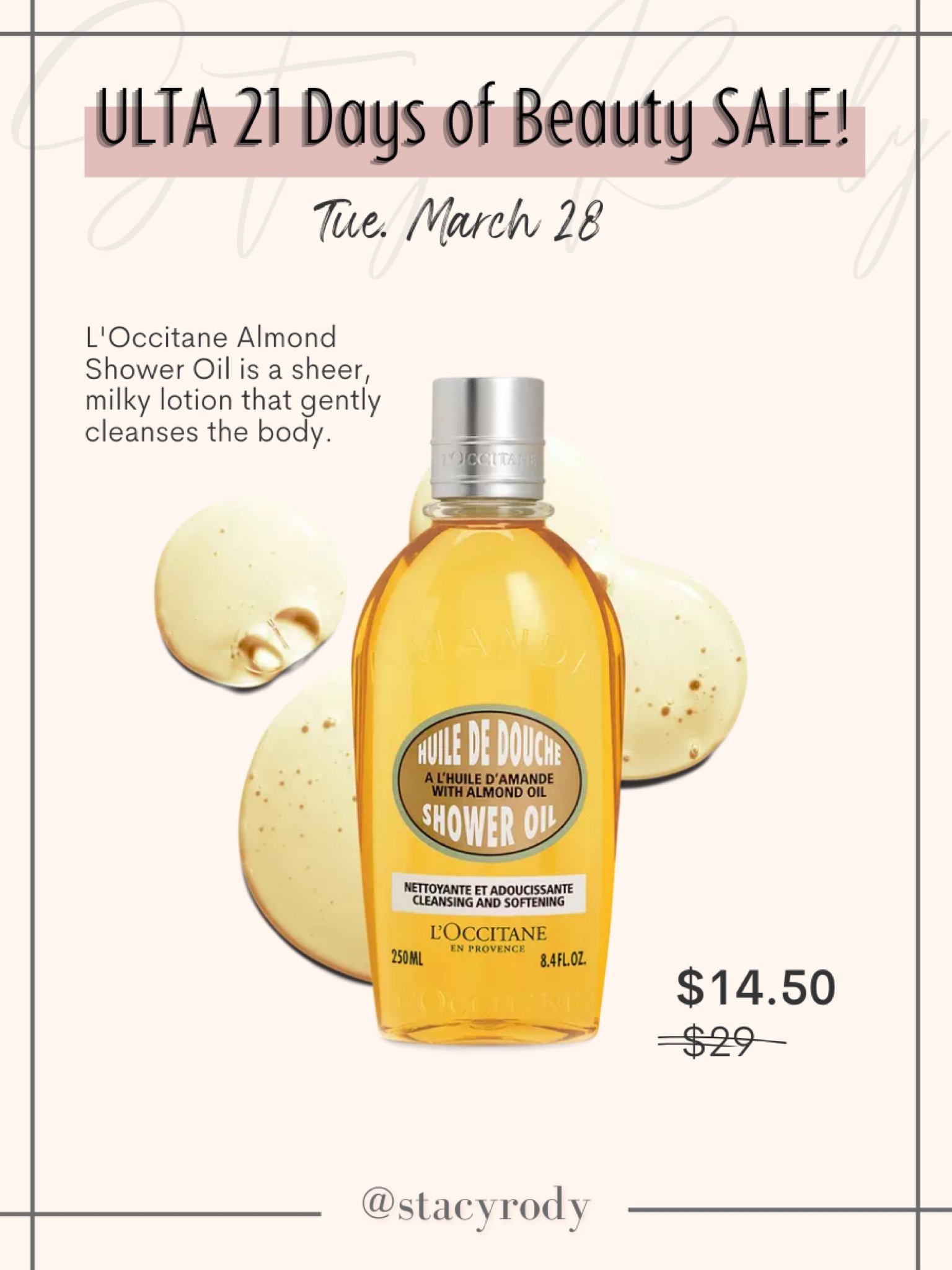 Ulta sale! Today only. I’d say just snag 1-2 and use for gifts as needed. This smells amazing!!! Shower gel 50% off 

#LTKsalealert #LTKGiftGuide #LTKunder50