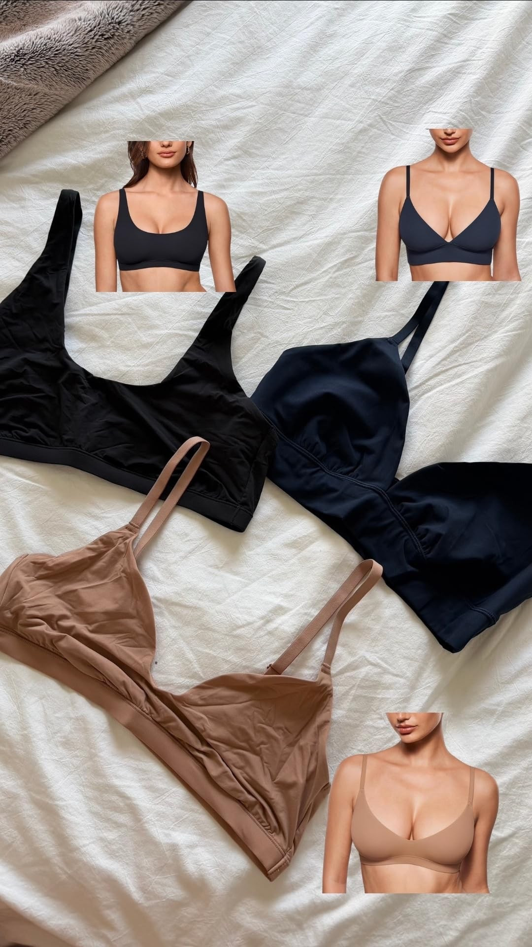 Bralettes that are as comfy as they look☁️ I wear an XL! Incredibly stretchy, seamless, bomb material!