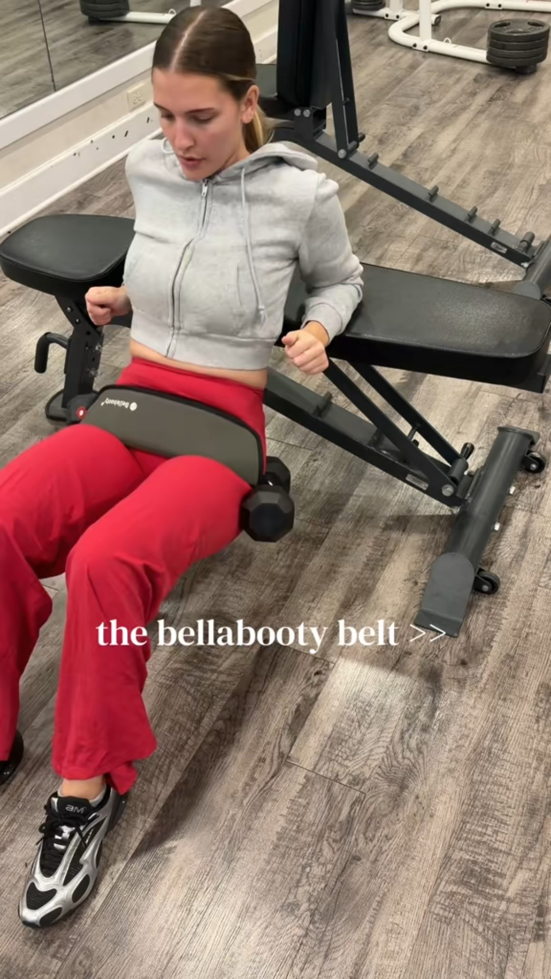 Pump activated with the Bellabooty Belt. Loving this gym outfit. 

#LTKootd #LTKfitnessgoals