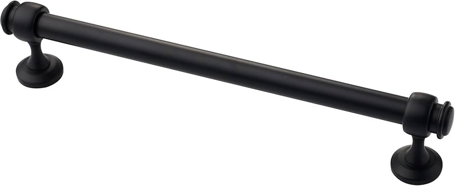 Alzassbg 5 Pack Matt Black Cabinet Pulls, 7 Inch(177.8mm) Hole Centers Cabinet Handles Kitchen Ha... | Amazon (US)