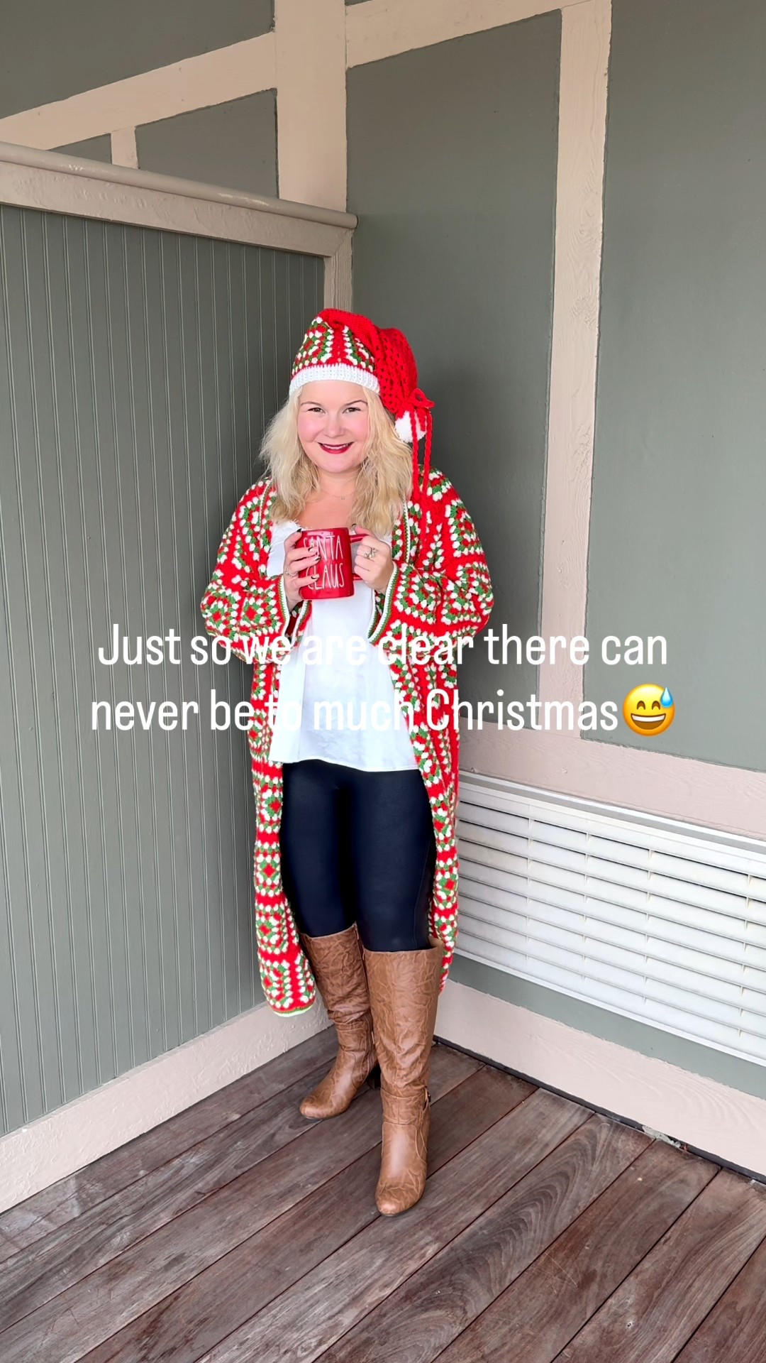 I said what I said….Love the christmas girl💗

#christmasobessed #anauticalchristmas 

#LTKHoliday #LTKootd #LTKPetite