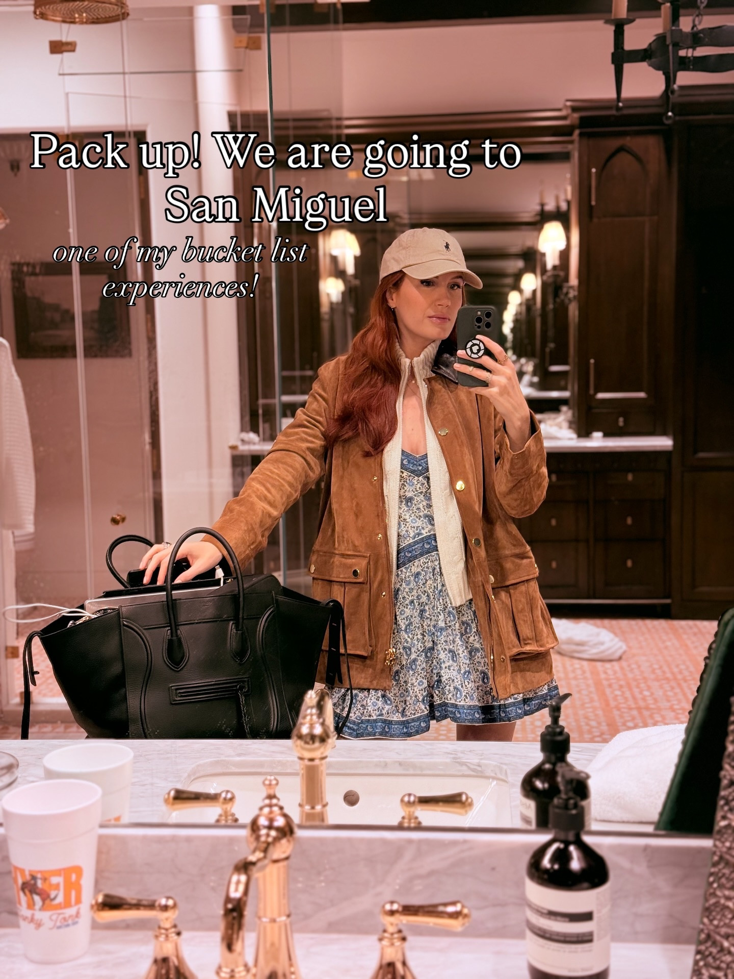 Pretty over the moon right now because I’m getting to check a bucket list destination off of my list: San Miguel de Allende, Mexico 🇲🇽
Why San Miguel? The architecture, the landscape, the hand made everything, the food, the weather, the views… it’s Mecca. The originating source for so much of what we see commercialized back home. I wanted to come some the real 16th an 17th century version - and have a weekend of inspiration away with @baxterbox ❤️ Thank you to @deriweb for having your wedding here and getting us out of the office an into another orbit for a few days! 💍
Any recs for us? We love food, art, shopping - excited to hear it all!