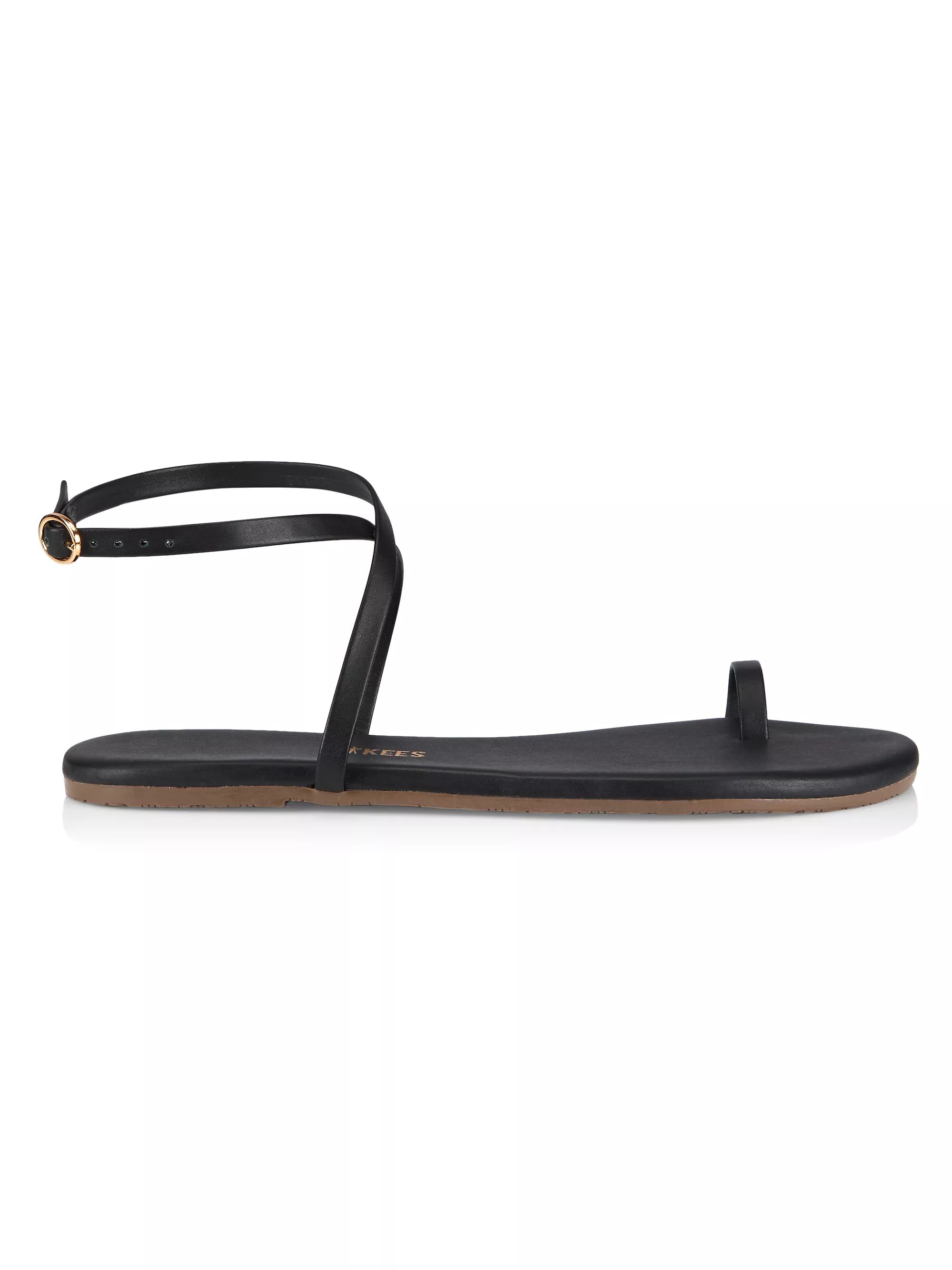 Phoebe Leather Ankle-Strap Sandals | Saks Fifth Avenue