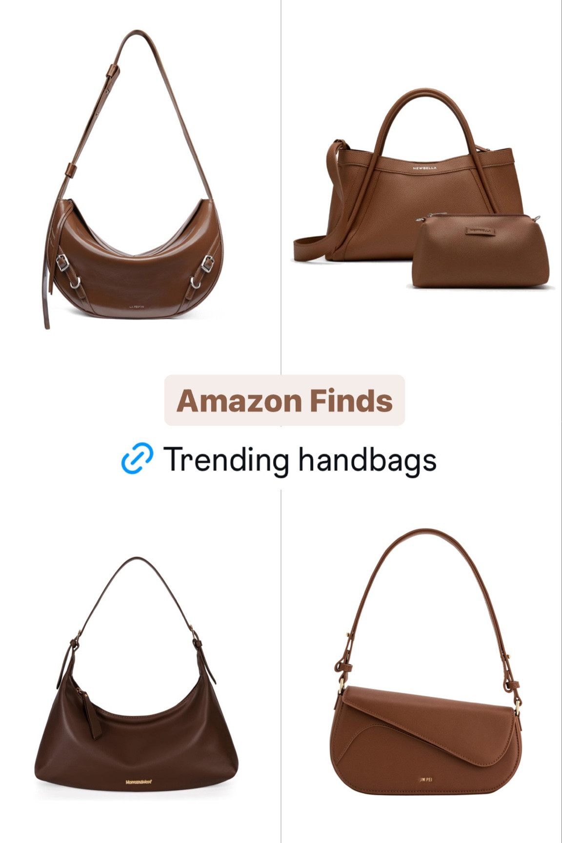 Amazon fashion finds 👜 Found amazing affordable luxury inspired handbags that look like designer bags 😍 

Chocolate brown, faux leather, shoulder bag, Amazon finds 



#LTKFindsUnder50 #LTKSaleAlert #LTKStyleTip