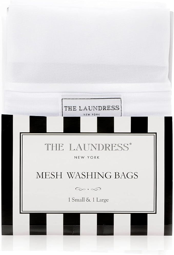 Amazon.com: The Laundress - Mesh Washing Bags, 1 Small & 1 Large, 100% Nylon, Covered Zipper, Mes... | Amazon (US)