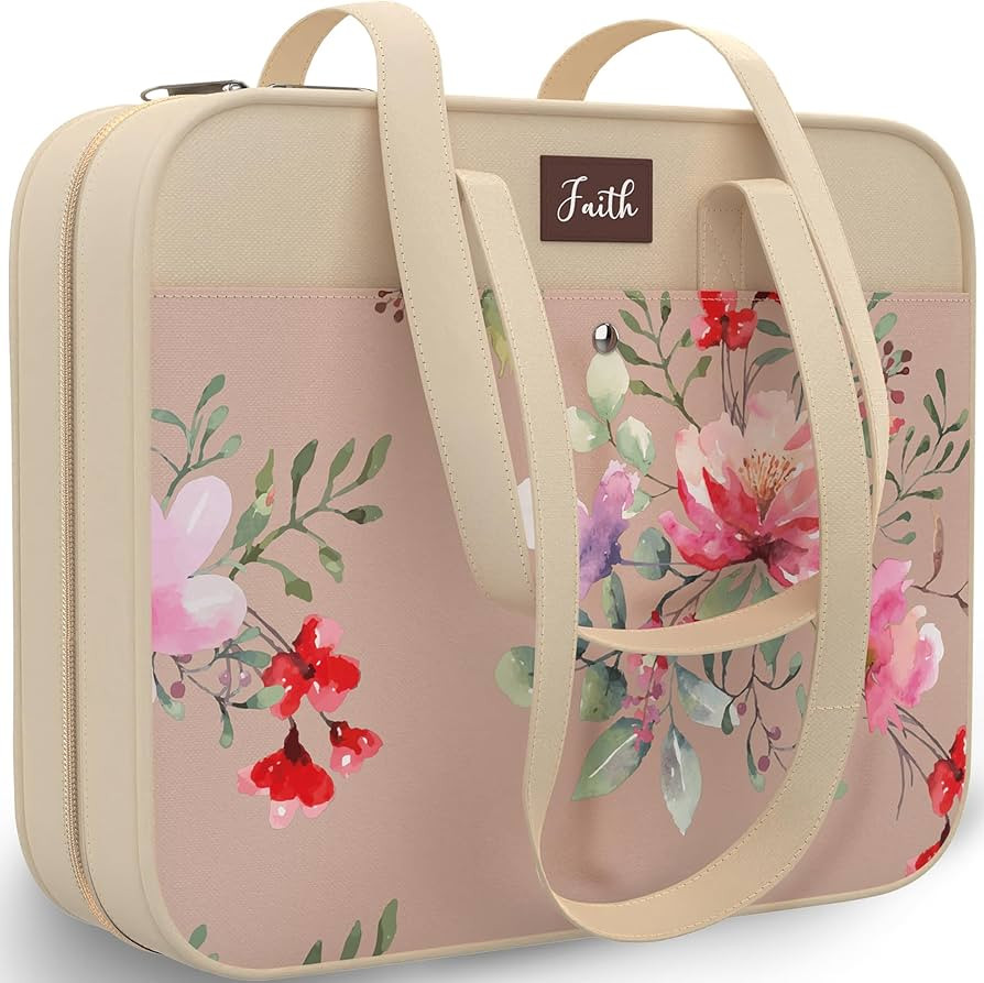 DEHITE Bible Cover Case for Women \u2013 Bible Carrying Tote Bags Extra Large Size \u2013 | Fits ... | Amazon (US)