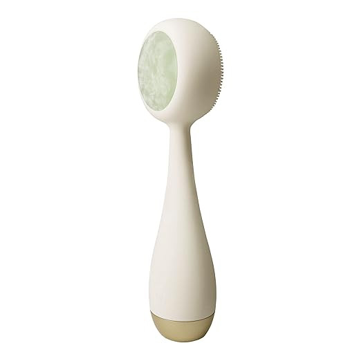 PMD Clean Pro Jade - Smart Facial Cleansing Device with Silicone Brush & Jade Gemstone ActiveWarm... | Amazon (US)