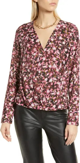 Pink- Black Clouded Floral | Nordstrom