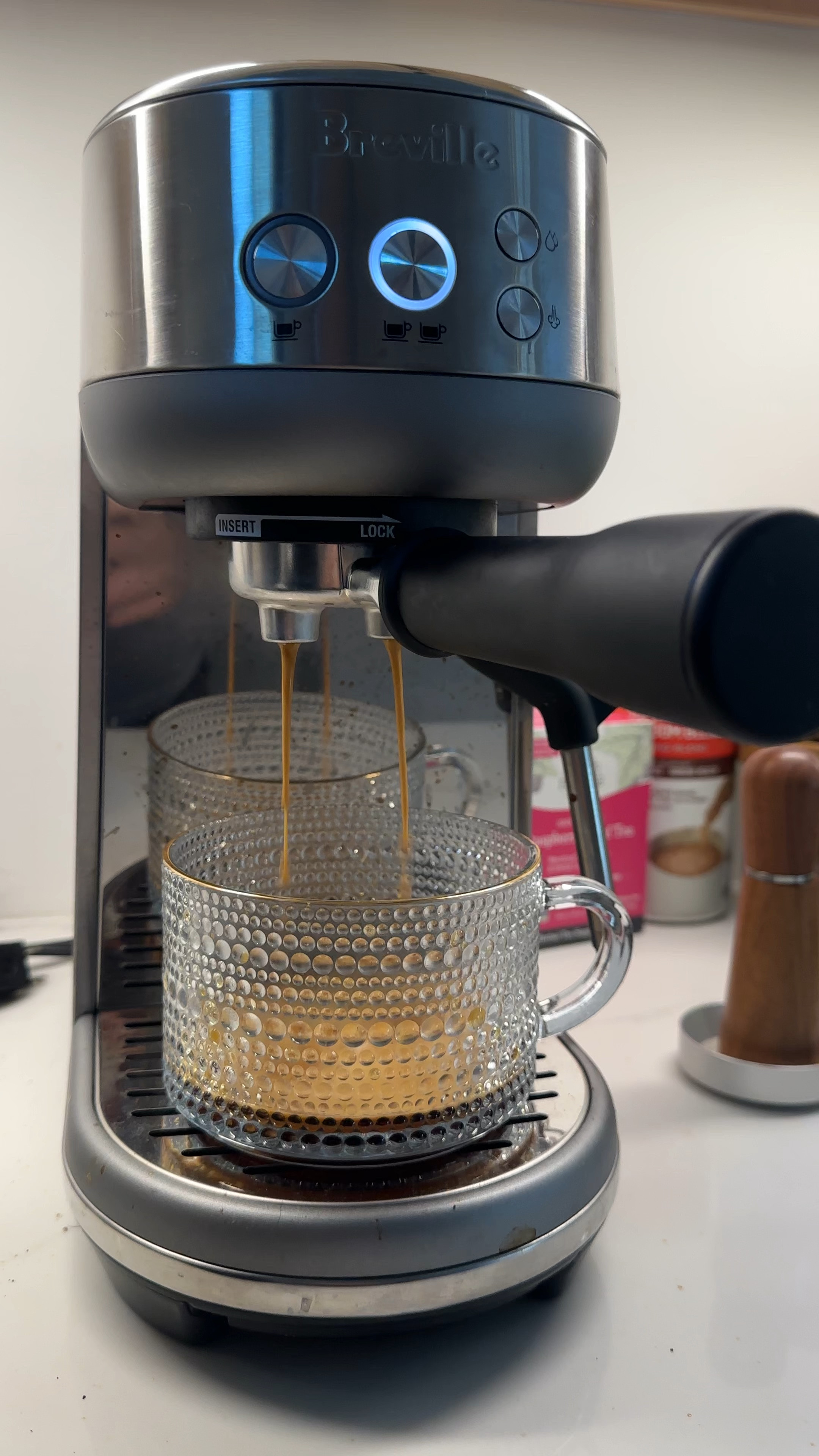 Our coffee set up! 