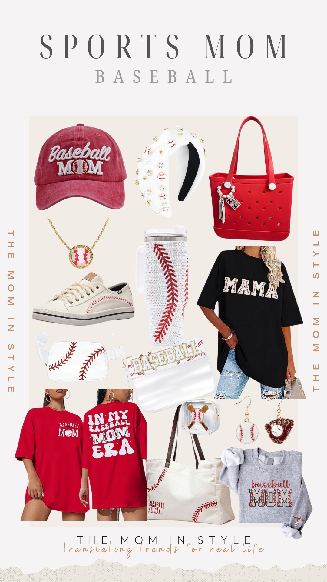 Baseball Mom style sports mom outfit ideas spring

#LTKKids #LTKOver40 #LTKTravel