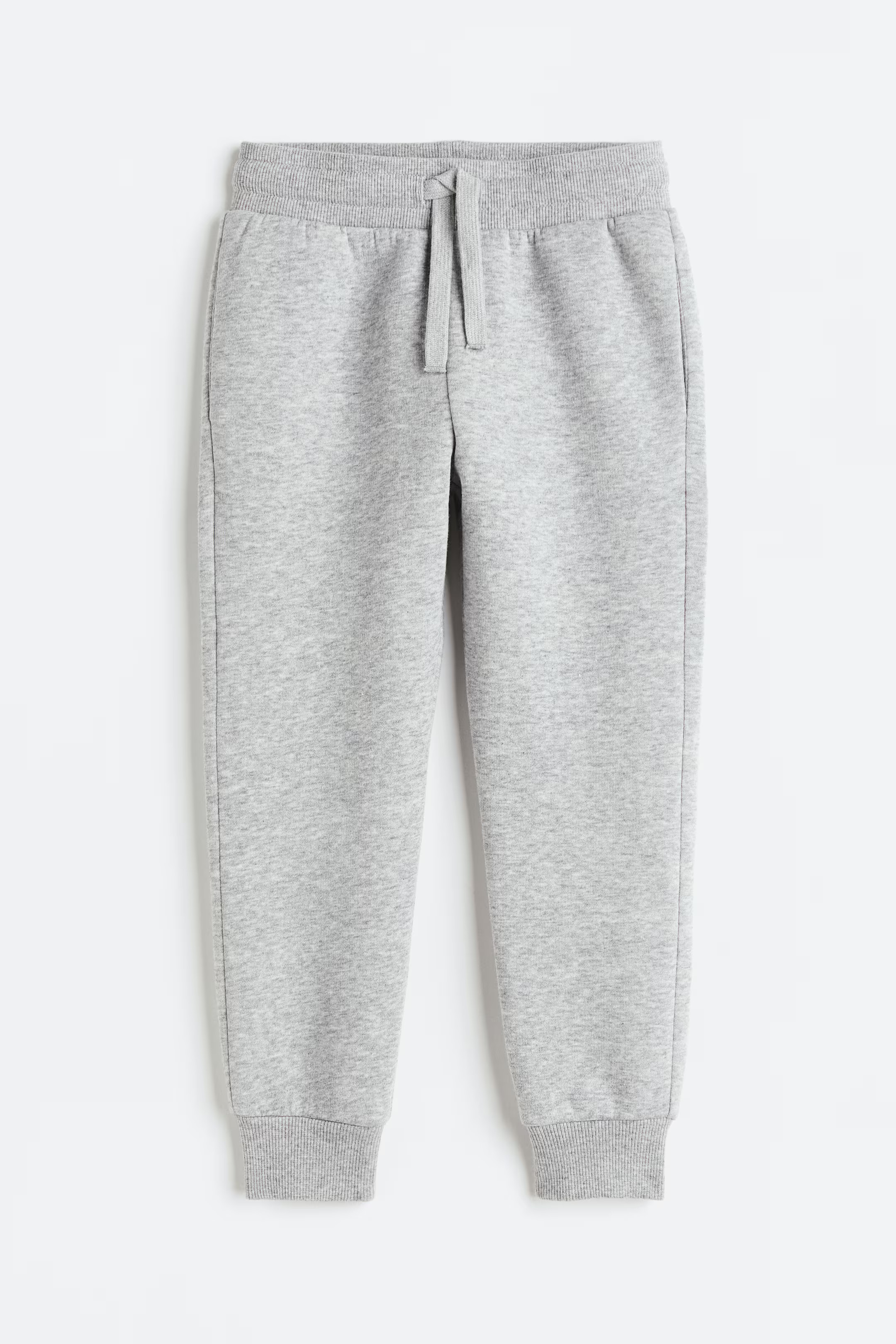 Brushed-Inside Joggers - Light gray melange - Kids | H&M US | H&M (US + CA)