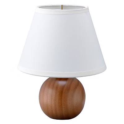 Table Lamp with Wood Base - Ore International | Target