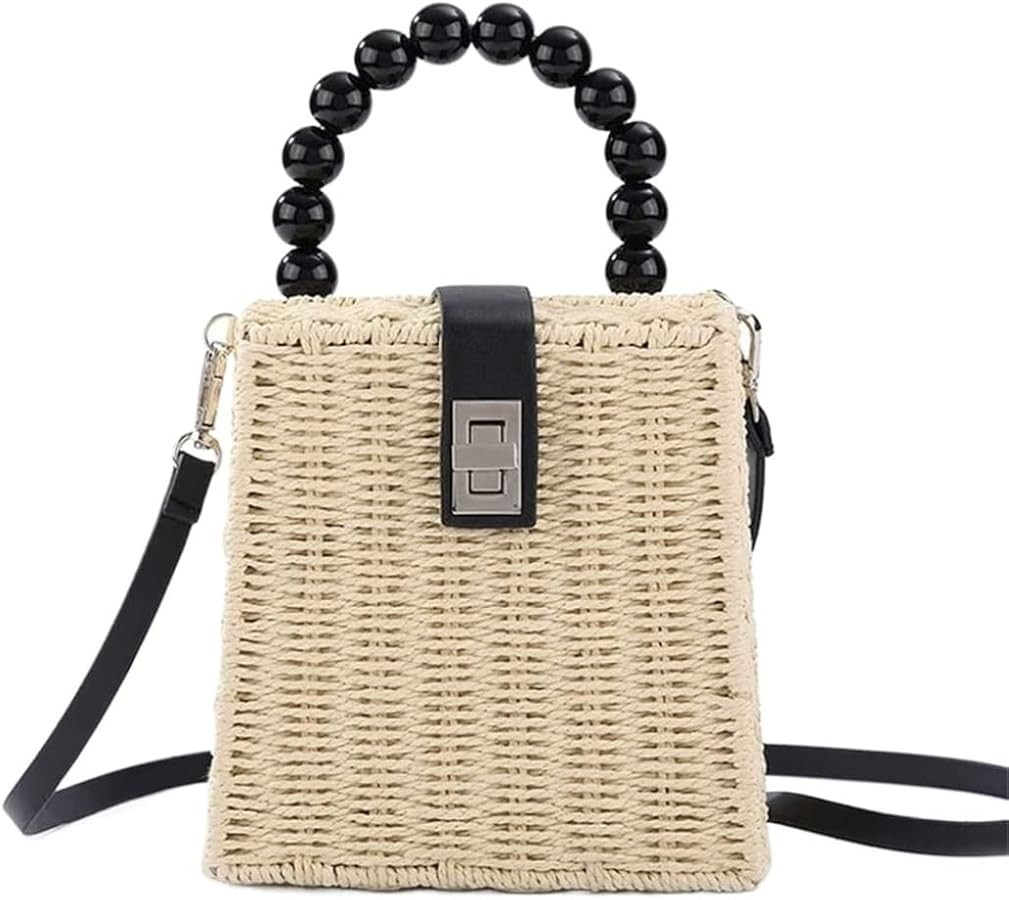 DEEDAV Summer Straw Bags 2024 Women Summer Bag Crossbody Bag Handmade Woven Beach Handbags Women ... | Amazon (US)