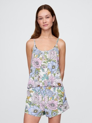 Linen-Blend Swing Cami | Gap (US)