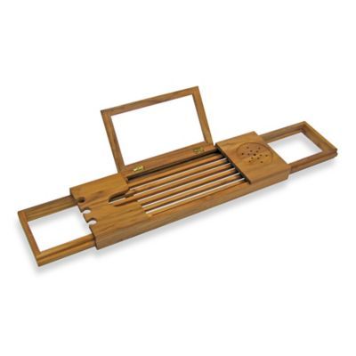 Teak Bathtub Caddy | Bed Bath & Beyond