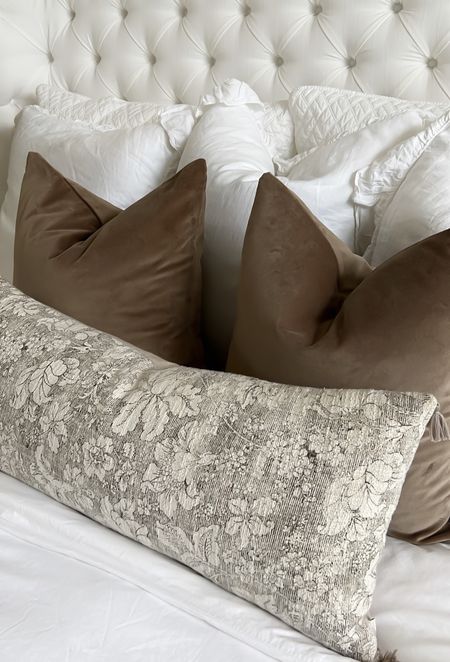 🤎🤎

Taupe velvet throw pillows  

#LTKhome