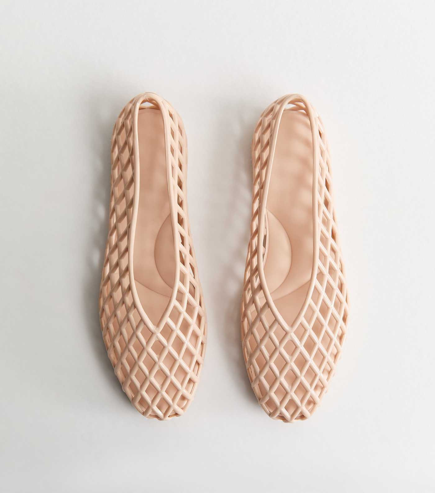 Truffle Pink Jelly Ballet Pumps | New Look | New Look (UK)