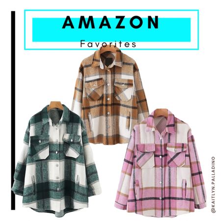 Women’s Shacket at Amazon!

Women’s fashion
Winter fashion
Lightweight jacket 
Amazon finds 
Lightning deal

#LTKunder50 #LTKsalealert #LTKunder100