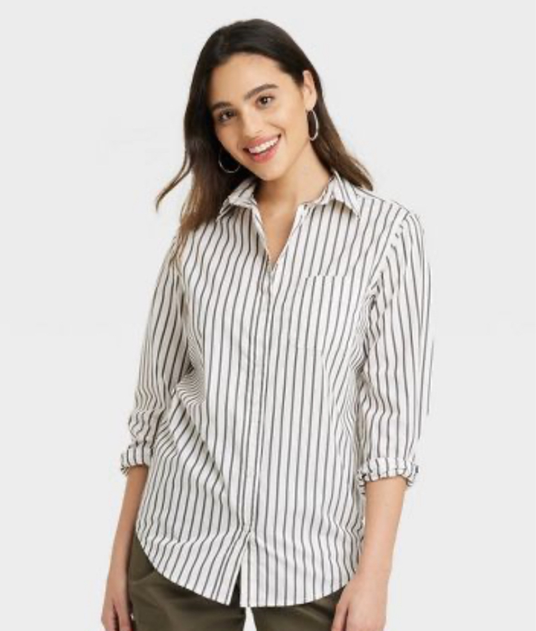 #targetfinds Long sleeve button-down 

#LTKover40 #LTKmidsize #LTKstyletip
