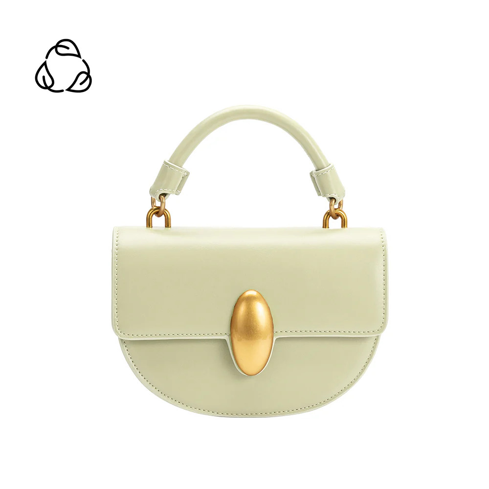 Mint Esther Recycled Vegan Leather Crossbody Bag | Melie Bianco | Melie Bianco