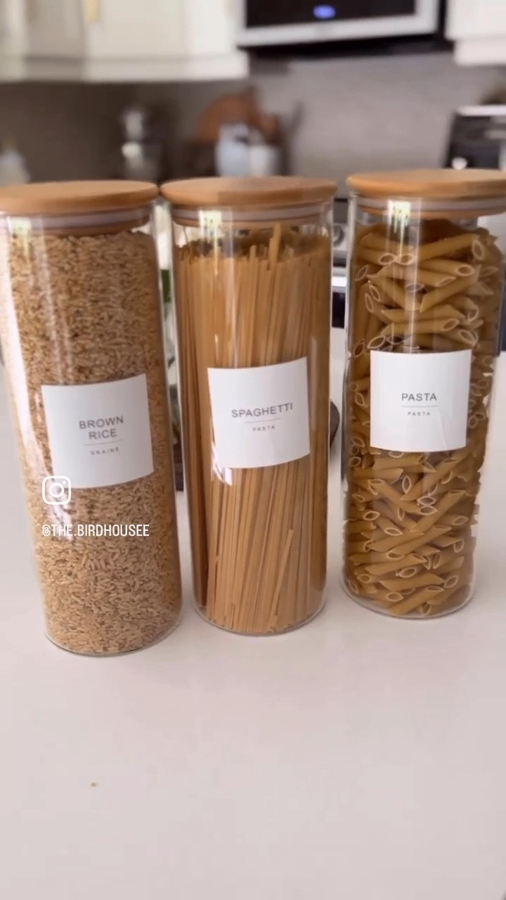 Glass storage containers! ✨ 

#LTKhome #amazonfinds 

#LTKstyletip #LTKcanada