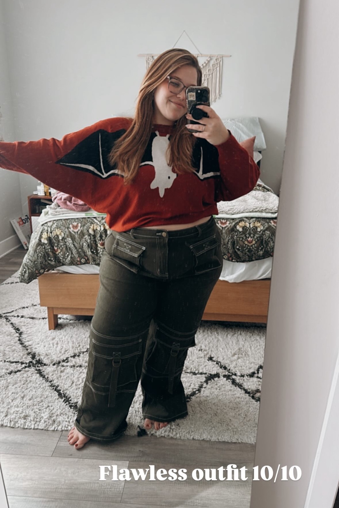 DEAL ALERT 🚨  This bat sweater sells out every year and it’s available in sizes 2X3X and 4X right now on final sale!

#LTKSaleAlert #LTKHalloween #LTKPlusSize