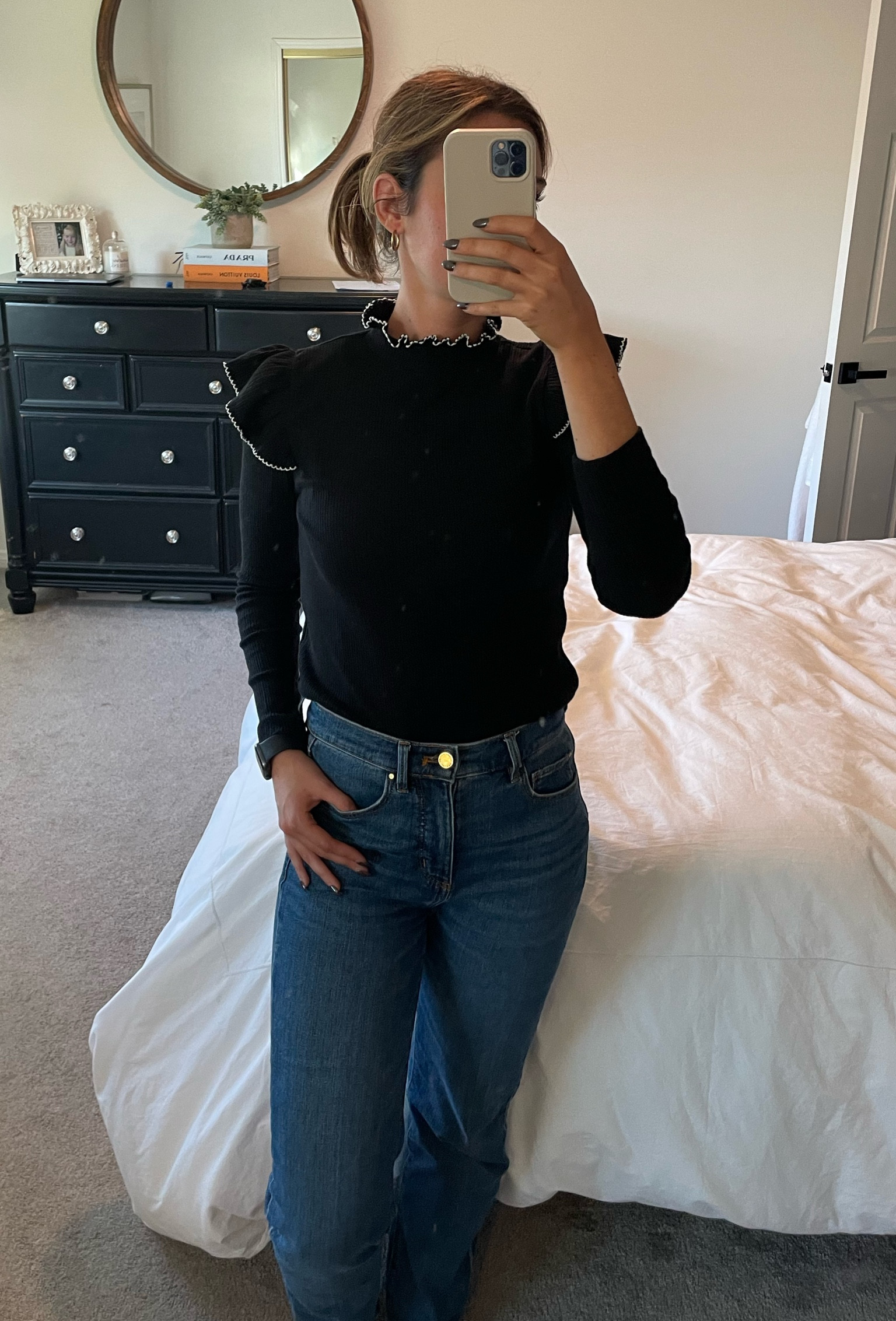 My casual yet classy outfit for the day. I love working from home in an outfit that makes me feel put together yet still comfortable  

#LTKfindsunder50 #LTKfindsunder100