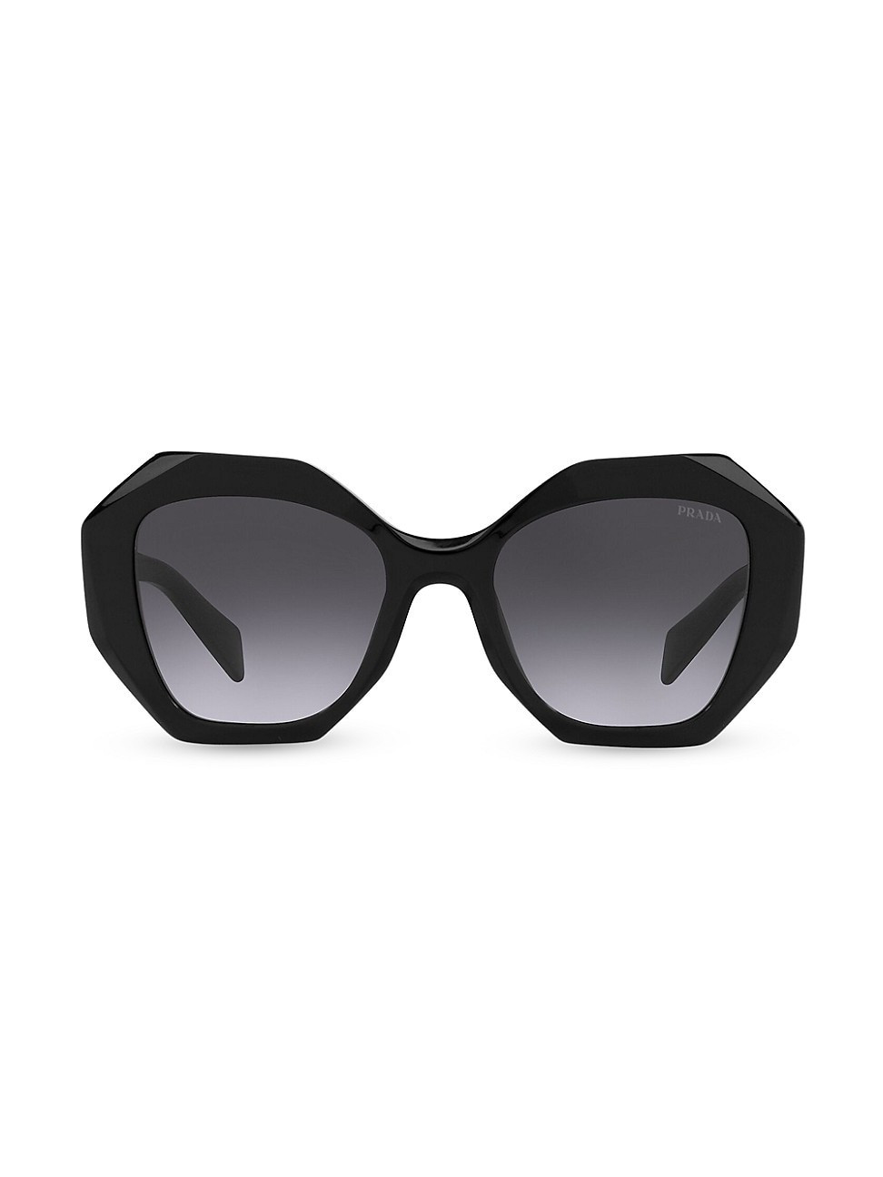Women's 53MM Hexagon Sunglasses - Black | Saks Fifth Avenue