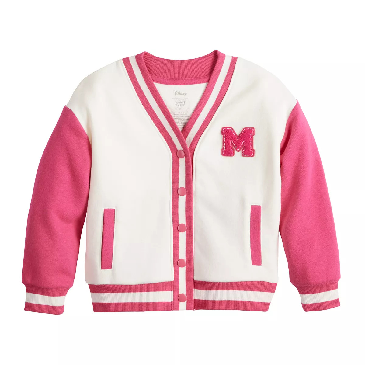 Disney's Minnie Mouse Toddler Girl Varsity Cardigan by Jumping Beans® | Kohl's