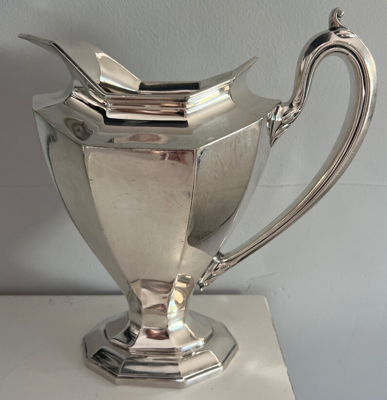 Stunning Reed and Barton Silver Plate Pitcher - Etsy | Etsy (US)