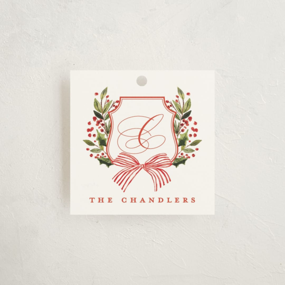 Classic Merry Crest | Minted