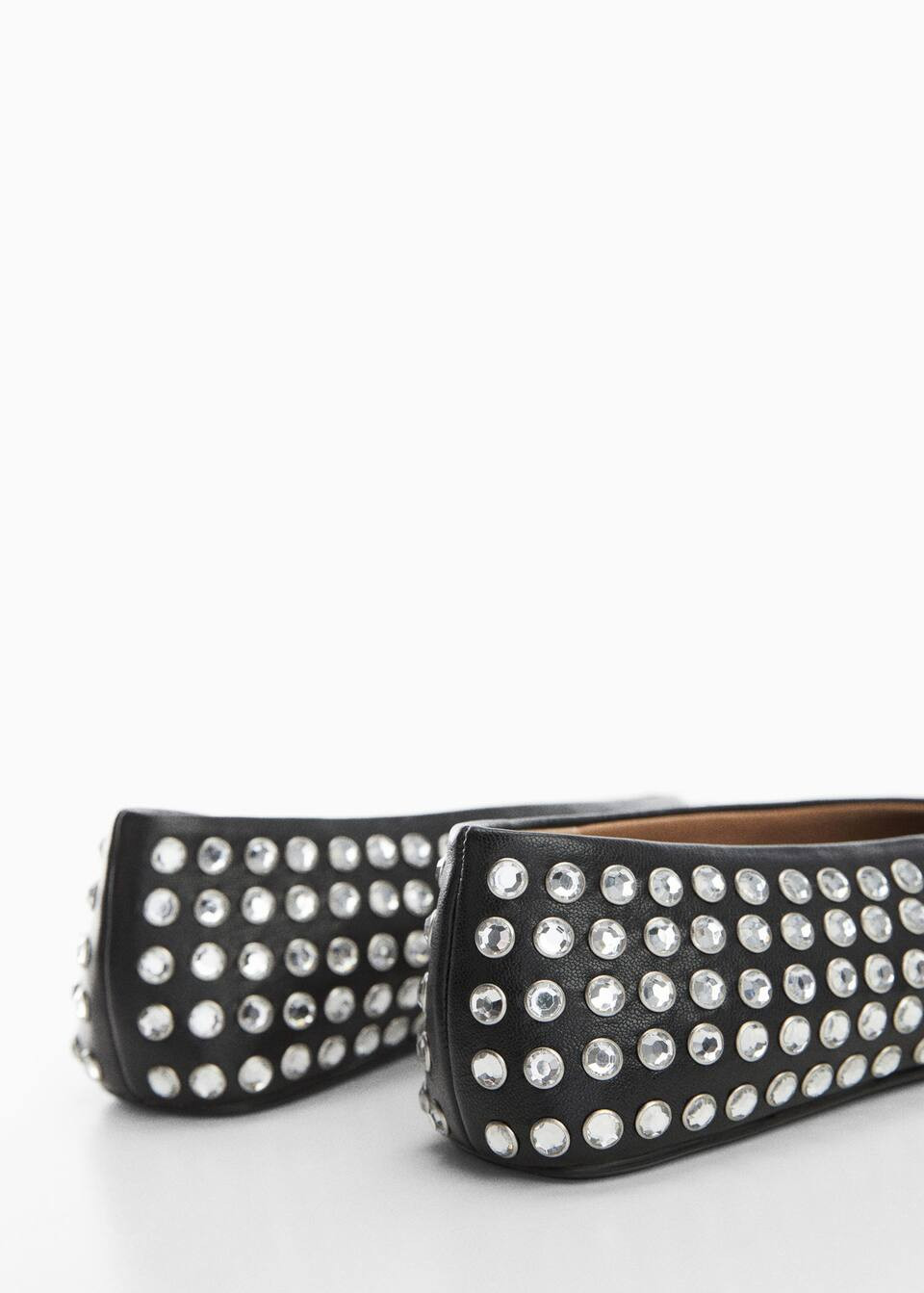 Rhinestone ballerina -  Women | Mango USA | MANGO (US)
