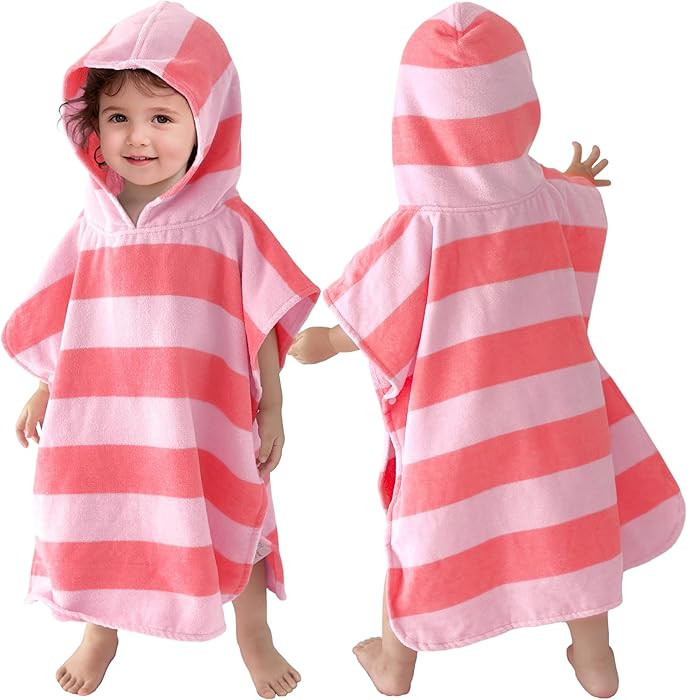 VOOVA & MOVAS Baby Towels with Hood, Oversized (2-4Years,21"X21") Made from 100% Soft Cotton,Abso... | Amazon (US)