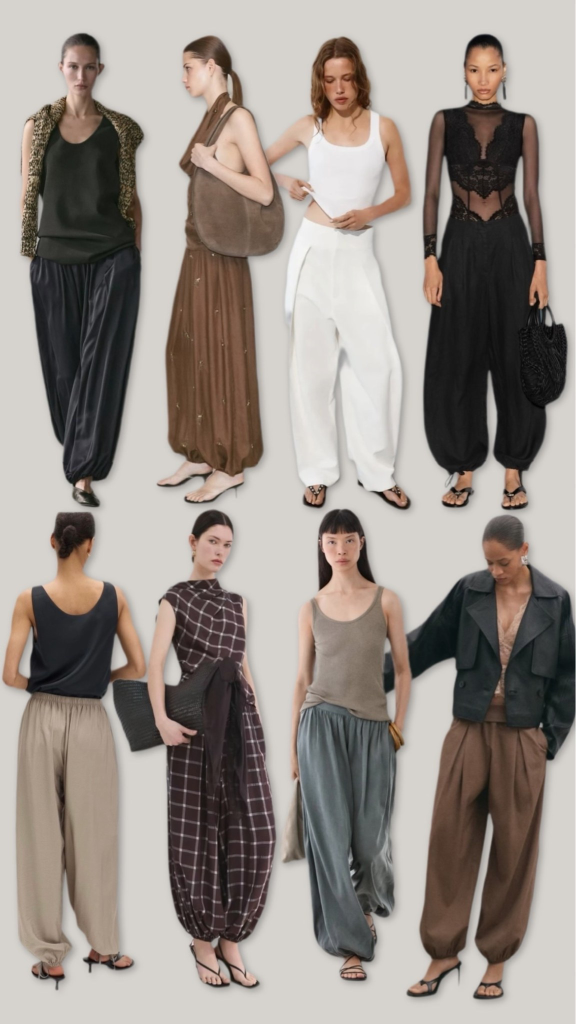 Balloon trousers high street edit 🤍

#LTKuk #LTKsummer #LTKstyletip
