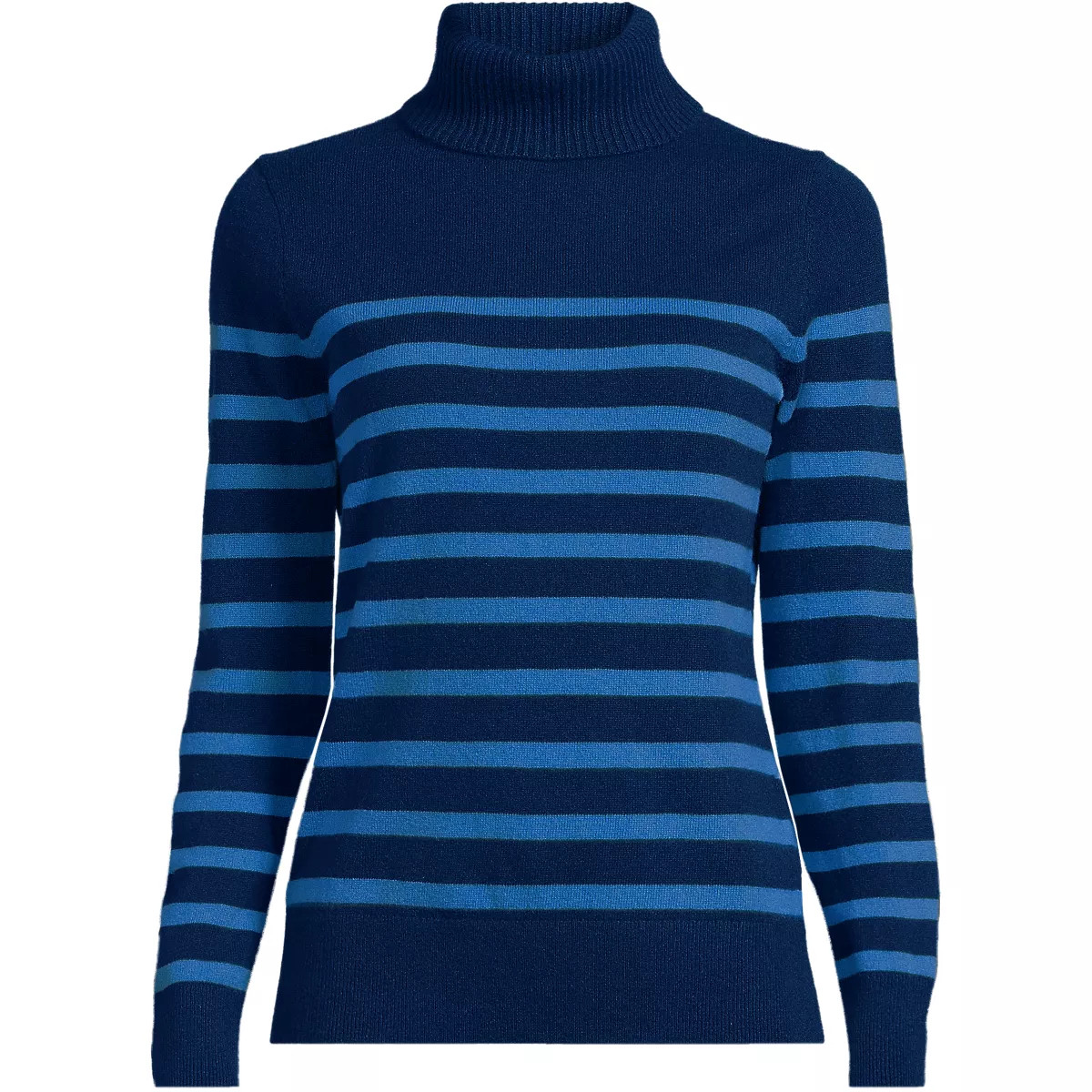 Women's Tall Cashmere Turtleneck Sweater | Lands' End (US)